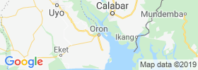 Esuk Oron map